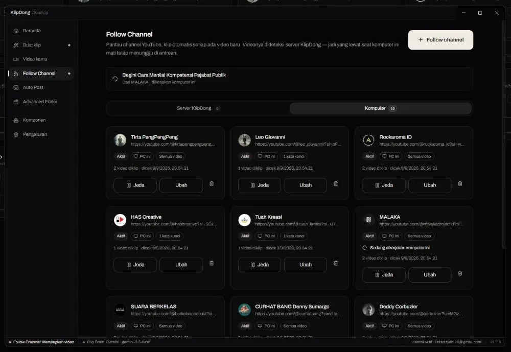 Follow Channel