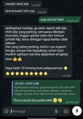 Screenshot testimoni 2