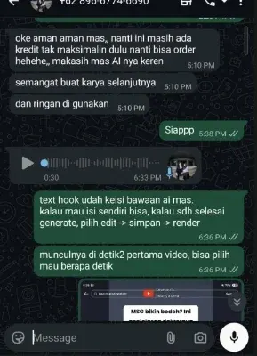 Screenshot testimoni 3